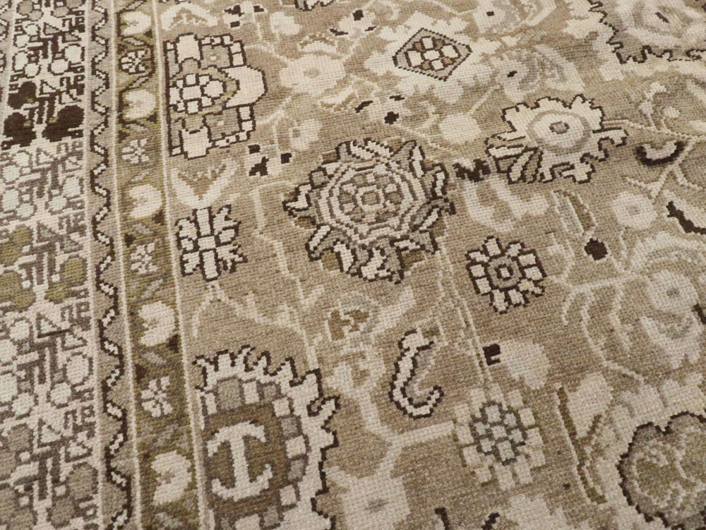 Vintage Persian Malayer Gallery Carpet, No.20398 - Gsblank