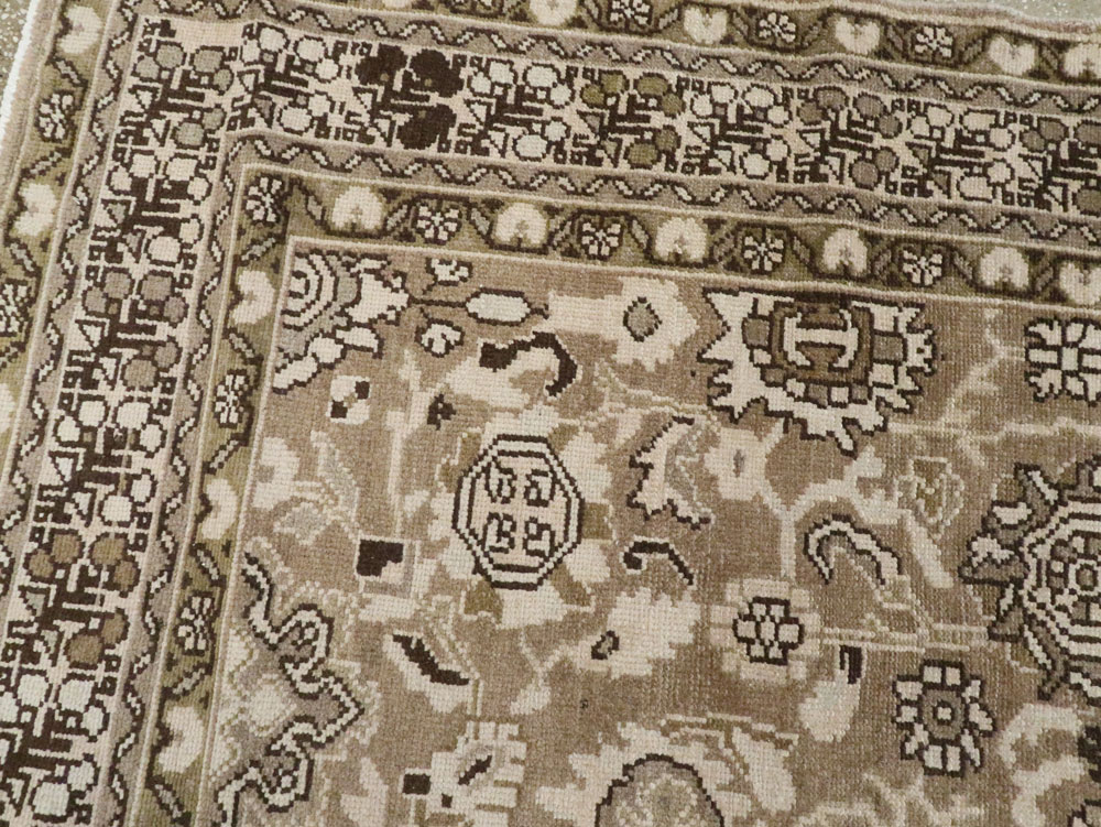 Vintage Persian Malayer Gallery Carpet, No.20398 - Gsblank