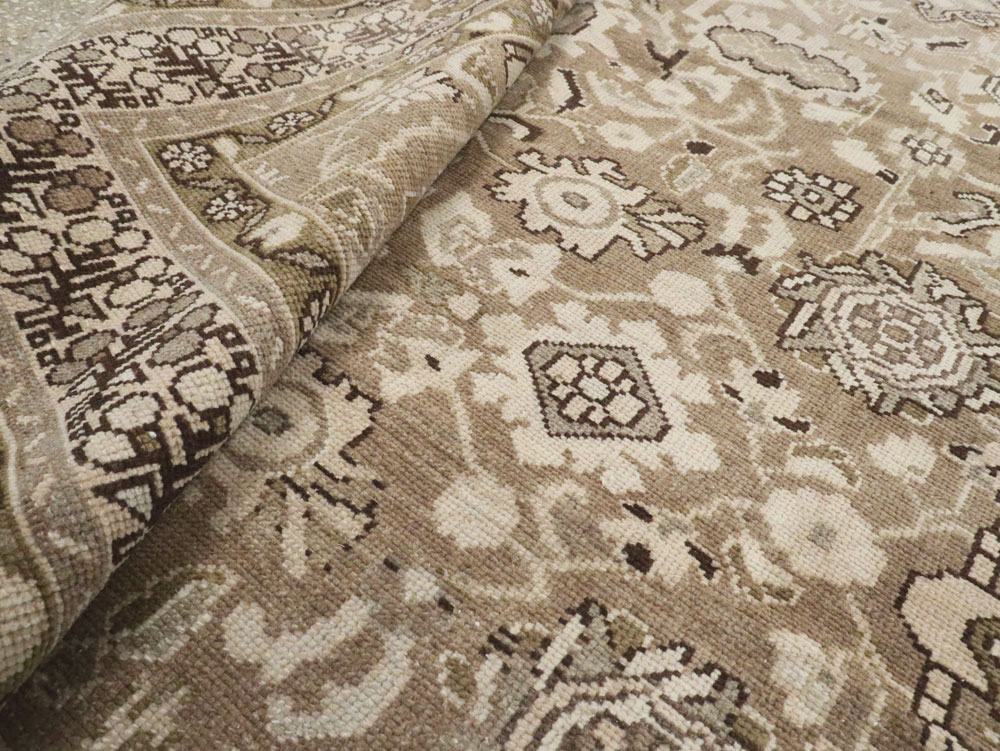 Vintage Persian Malayer Gallery Carpet, No.20398 - Gsblank