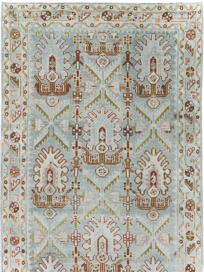 Vintage Persian Malayer Runner, No.20400 - Gsblank
