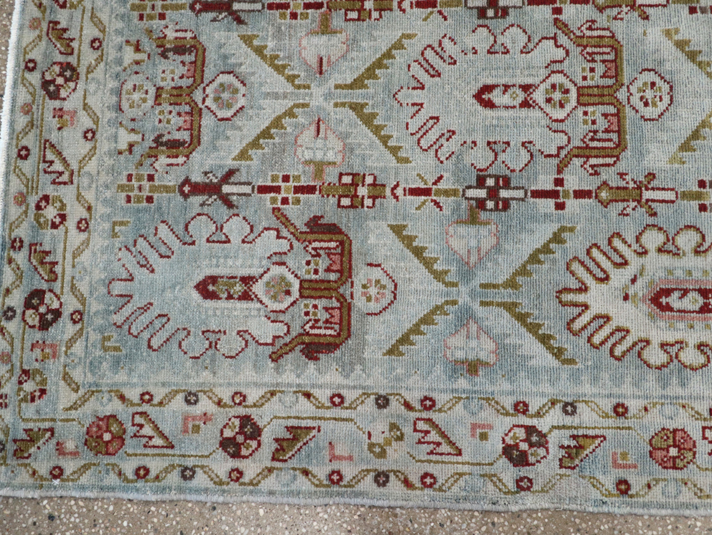 Vintage Persian Malayer Runner, No.20400 - Gsblank
