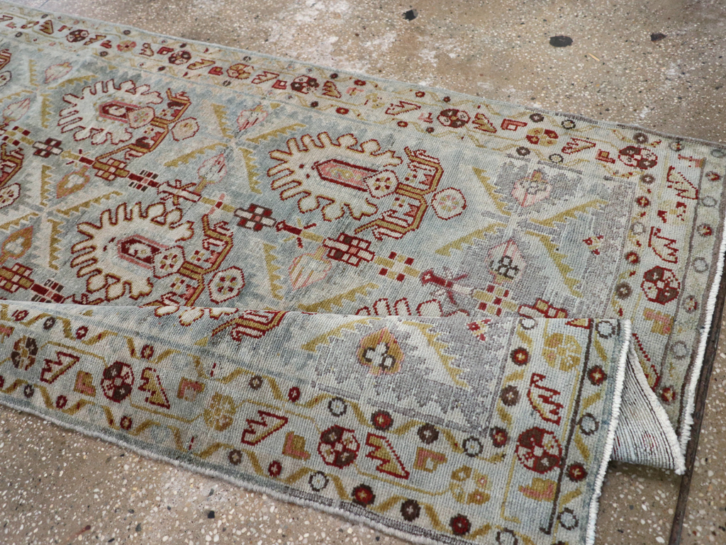 Vintage Persian Malayer Runner, No.20400 - Gsblank