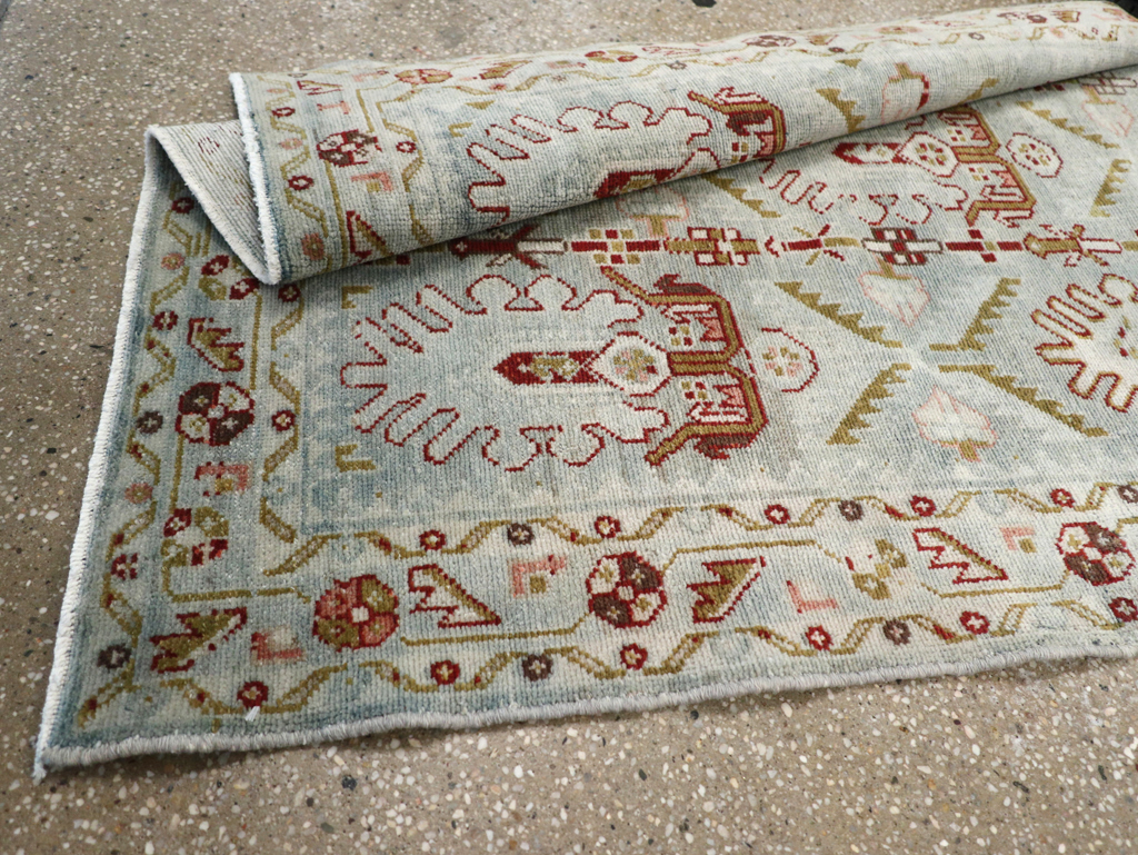 Vintage Persian Malayer Runner, No.20400 - Gsblank