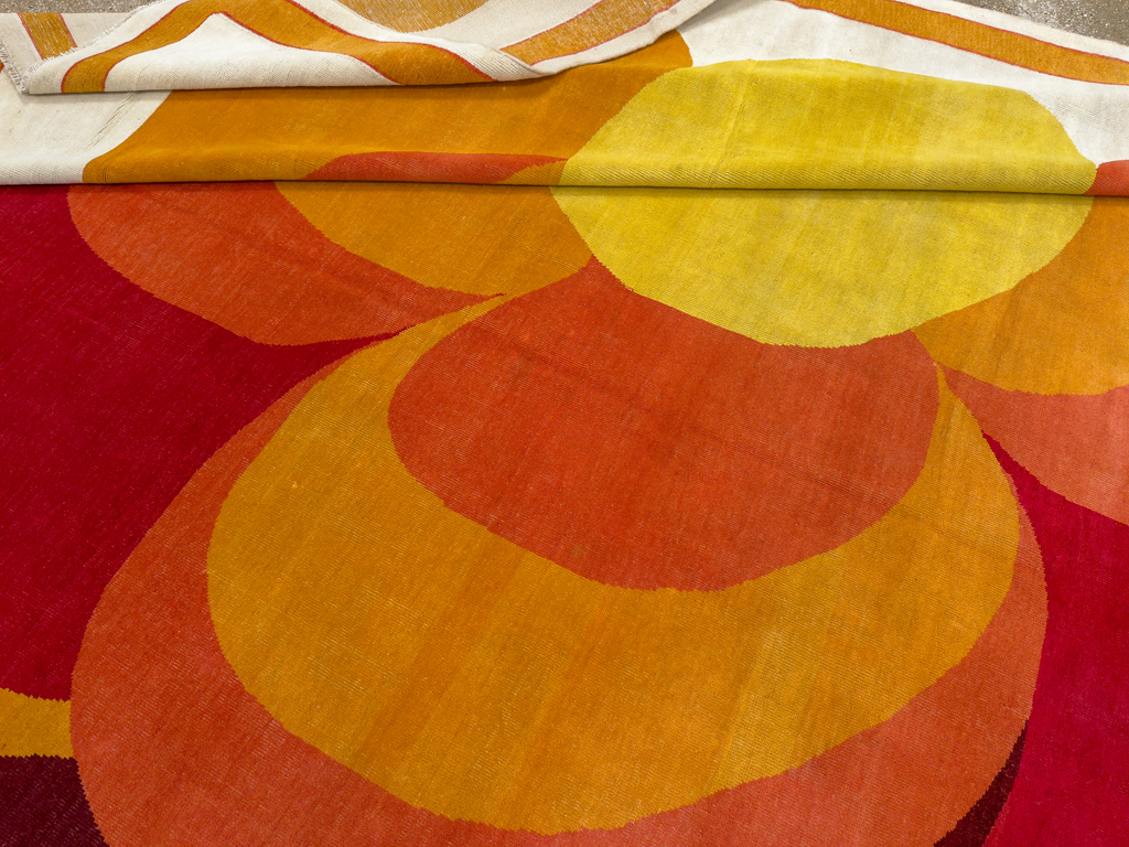Vintage French Art Deco Oversize Carpet, No.20405 - Gsblank