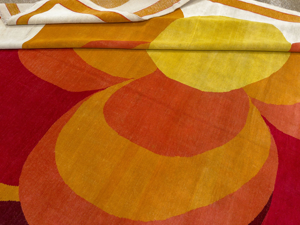 Vintage French Art Deco Oversize Carpet, No.20405 - Gsblank
