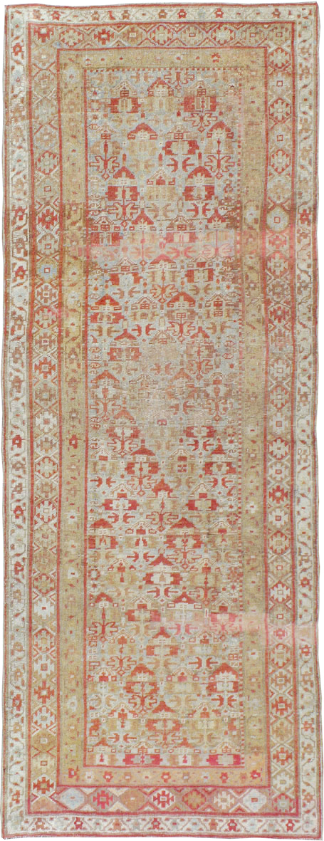 Vintage Persian Kurdish Runner, No.20411 - Gsblank