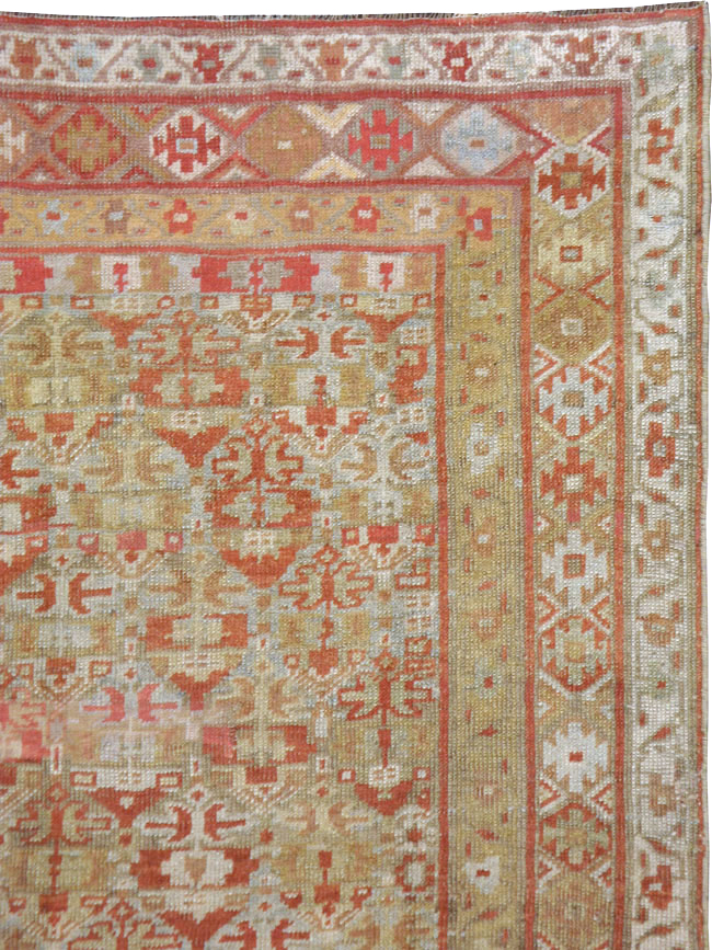 Vintage Persian Kurdish Runner, No.20411 - Gsblank