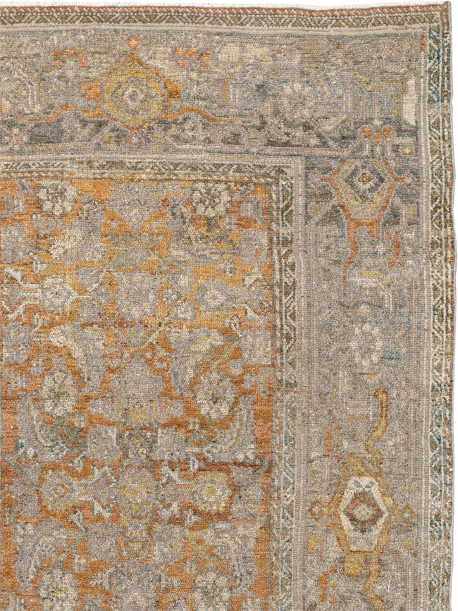 Antique Persian Kurdish Small Gallery Rug, No.20420 - Gsblank