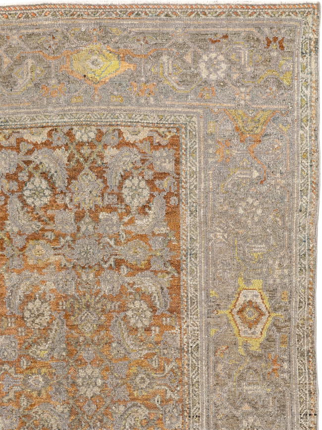 Antique Persian Kurdish Small Gallery Rug, No.20420 - Gsblank