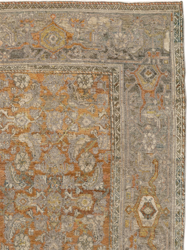 Antique Persian Kurdish Small Gallery Rug, No.20420 - Gsblank