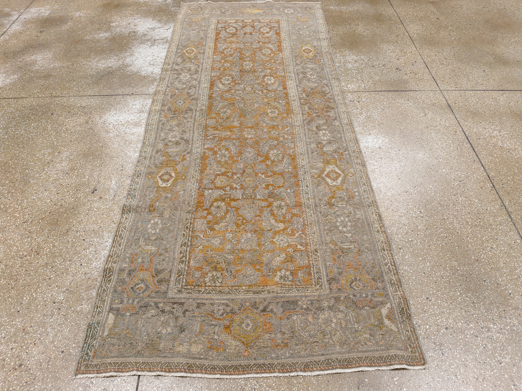 Antique Persian Kurdish Small Gallery Rug, No.20420 - Gsblank