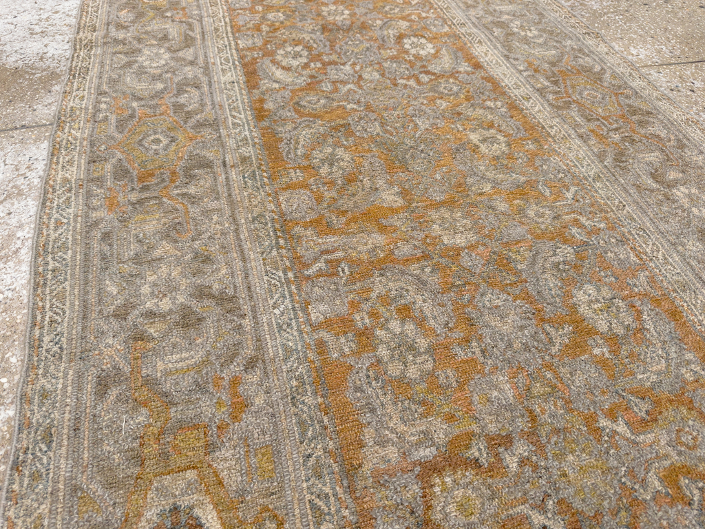 Antique Persian Kurdish Small Gallery Rug, No.20420 - Gsblank