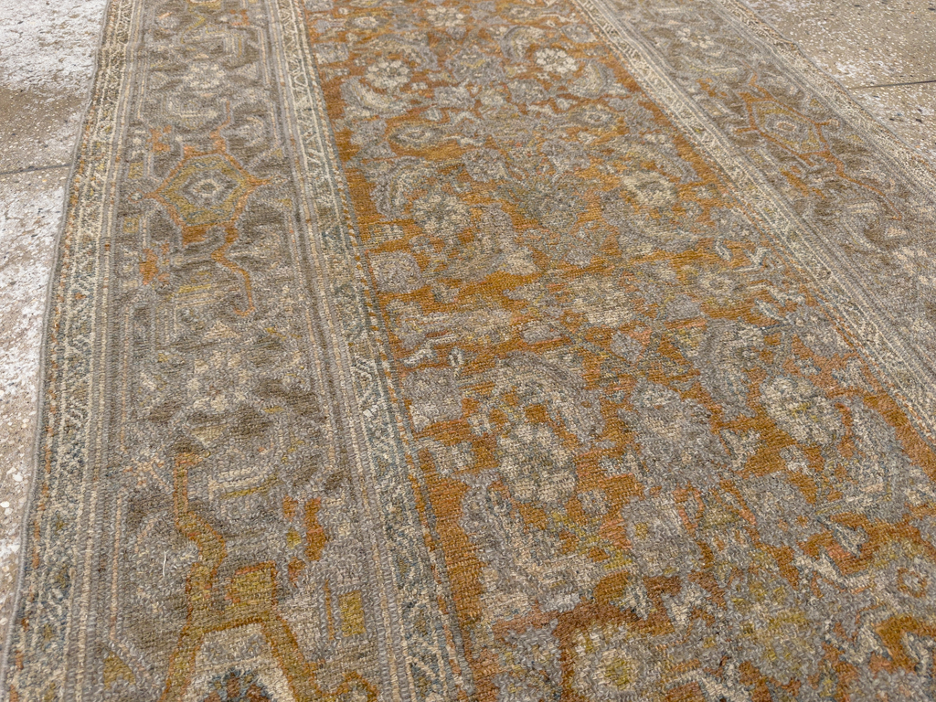 Antique Persian Kurdish Small Gallery Rug, No.20420 - Gsblank