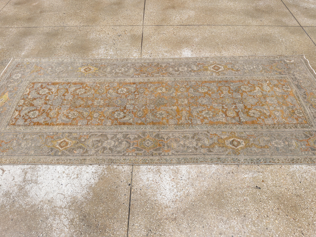 Antique Persian Kurdish Small Gallery Rug, No.20420 - Gsblank
