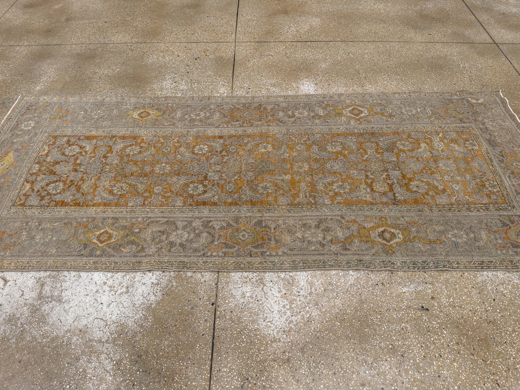 Antique Persian Kurdish Small Gallery Rug, No.20420 - Gsblank