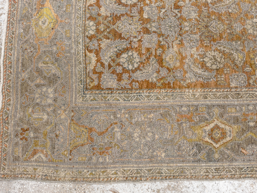 Antique Persian Kurdish Small Gallery Rug, No.20420 - Gsblank