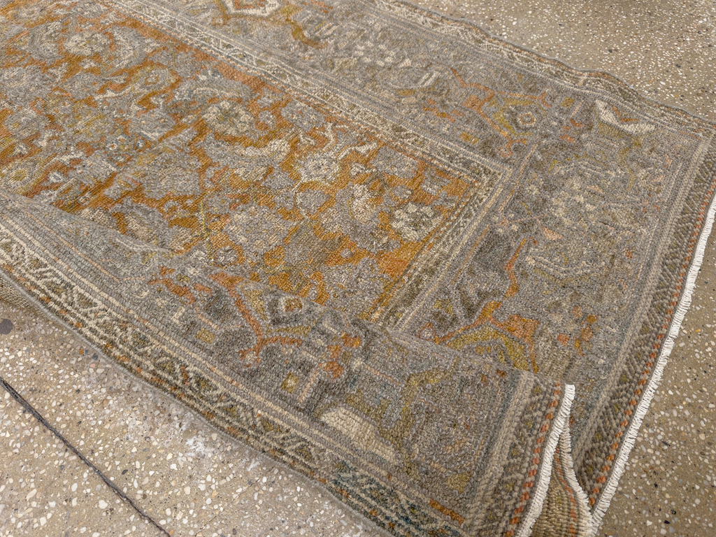 Antique Persian Kurdish Small Gallery Rug, No.20420 - Gsblank