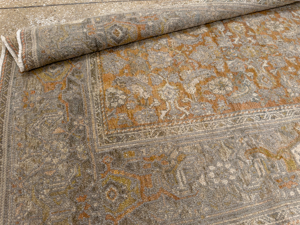 Antique Persian Kurdish Small Gallery Rug, No.20420 - Gsblank