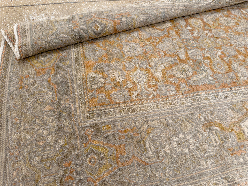 Antique Persian Kurdish Small Gallery Rug, No.20420 - Gsblank