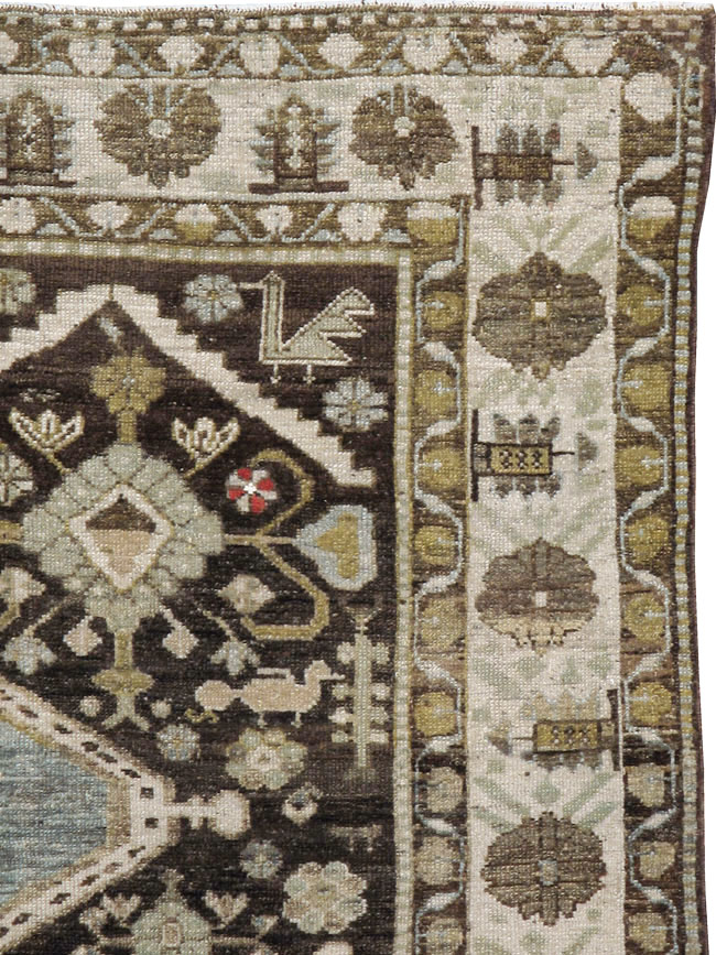 Antique Persian Kurdish Rug, No.20424 - Gsblank