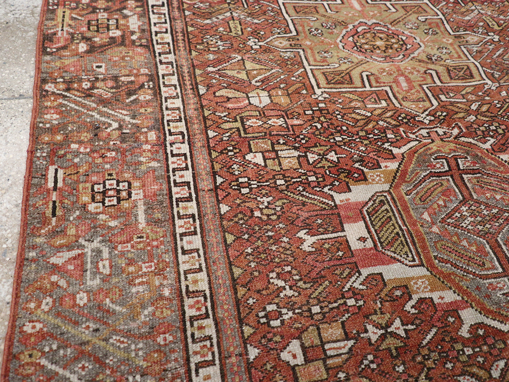 Vintage Persian Karajeh Rug, No.20425 - Gsblank