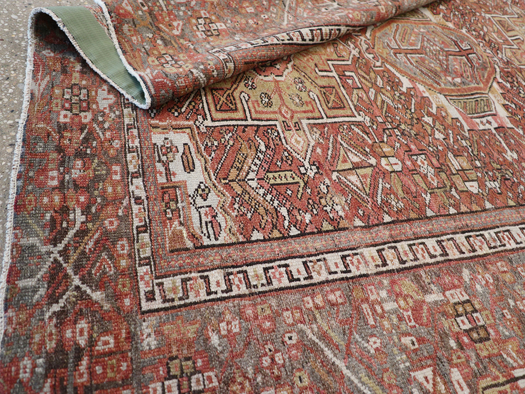 Vintage Persian Karajeh Rug, No.20425 - Gsblank