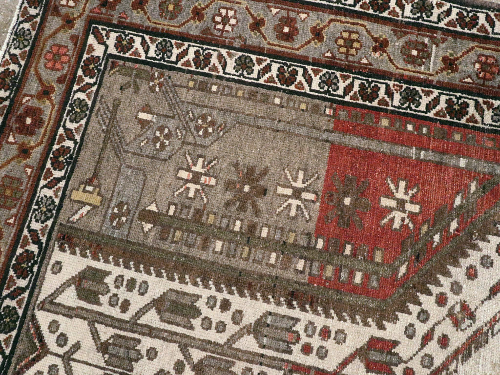 Vintage Persian Malayer Rug, No.20433 - Gsblank