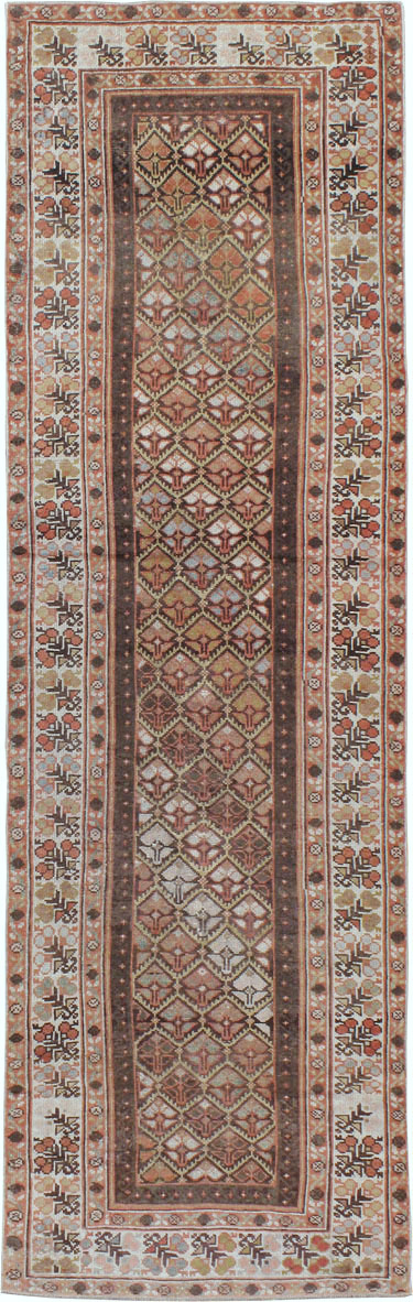 Vintage Persian Kurdish Runner, No.20435 - Gsblank