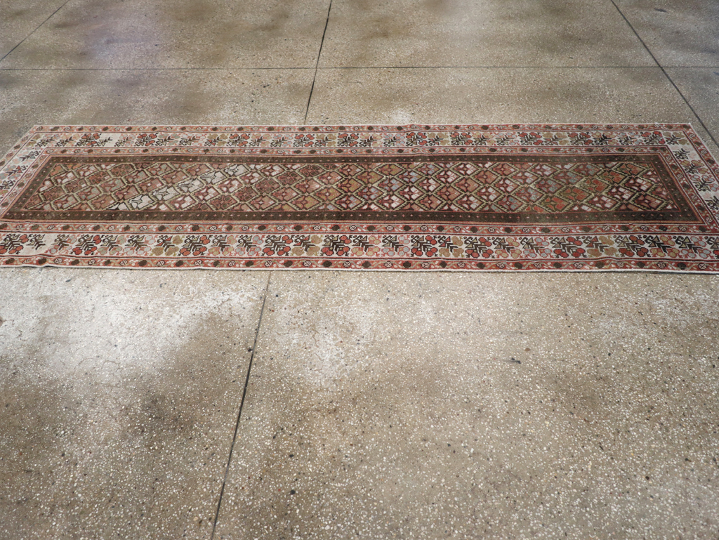 Vintage Persian Kurdish Runner, No.20435 - Gsblank