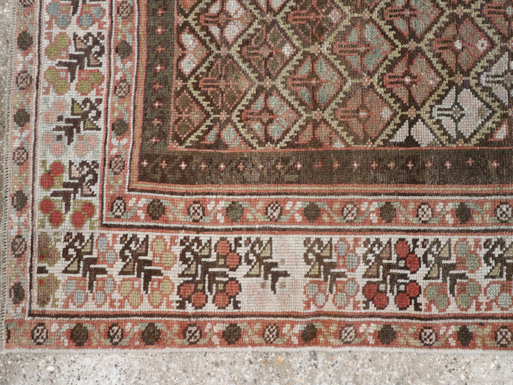 Vintage Persian Kurdish Runner, No.20435 - Gsblank