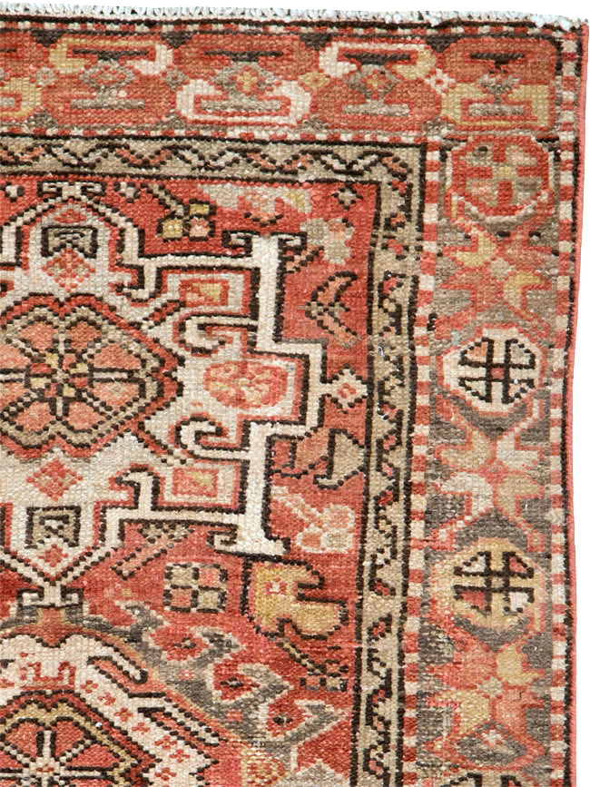 Vintage Persian Karajeh Rug, No.20436 - Gsblank