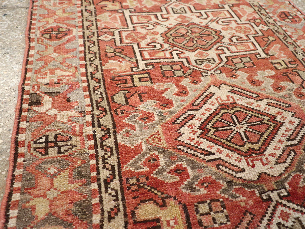 Vintage Persian Karajeh Rug, No.20436 - Gsblank