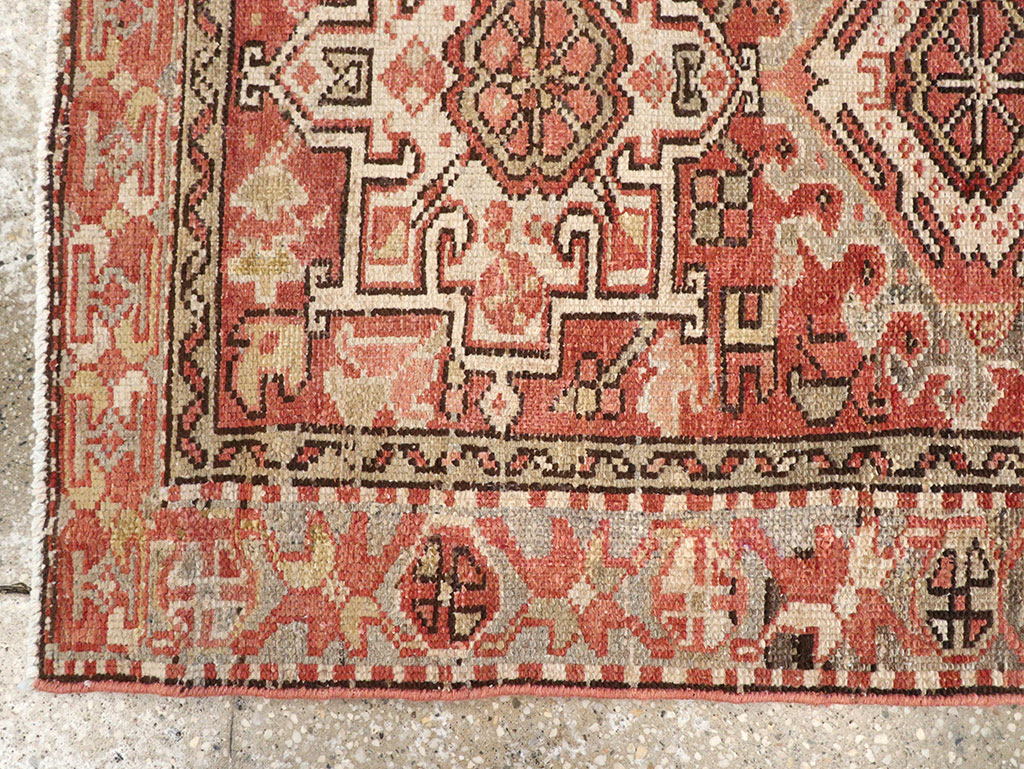 Vintage Persian Karajeh Rug, No.20436 - Gsblank