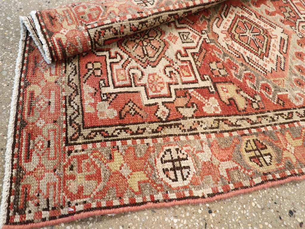 Vintage Persian Karajeh Rug, No.20436 - Gsblank