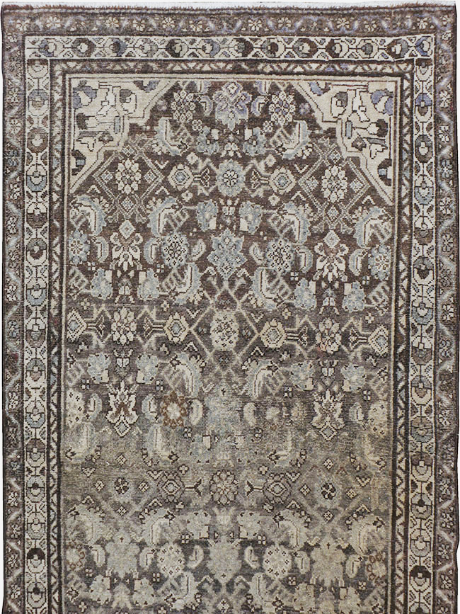 Vintage Persian Malayer Runner, No.20443 - Gsblank