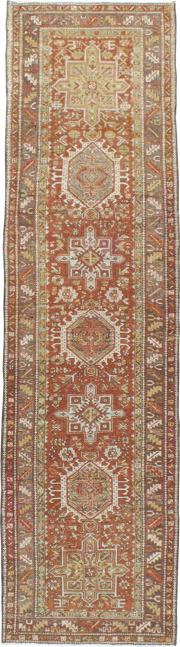 Vintage Persian Karajeh Runner, No.20444 - Gsblank