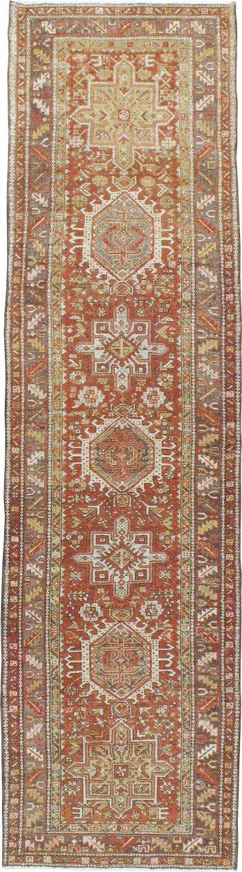 Vintage Persian Karajeh Runner, No.20444 - Gsblank