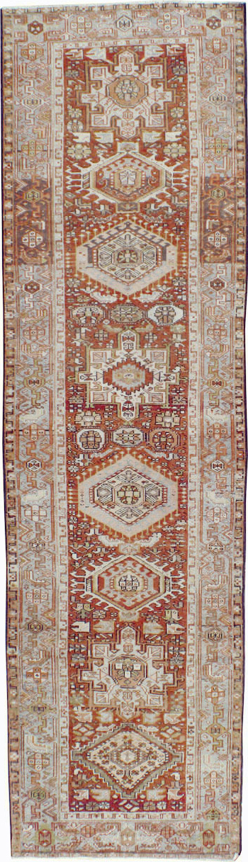 Vintage Persian Karajeh Runner, No.20447 - Gsblank