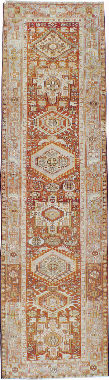 Vintage Persian Karajeh Runner, No.20447 - Gsblank