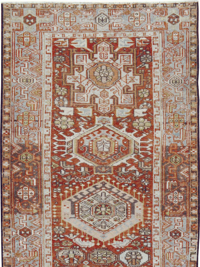 Vintage Persian Karajeh Runner, No.20447 - Gsblank