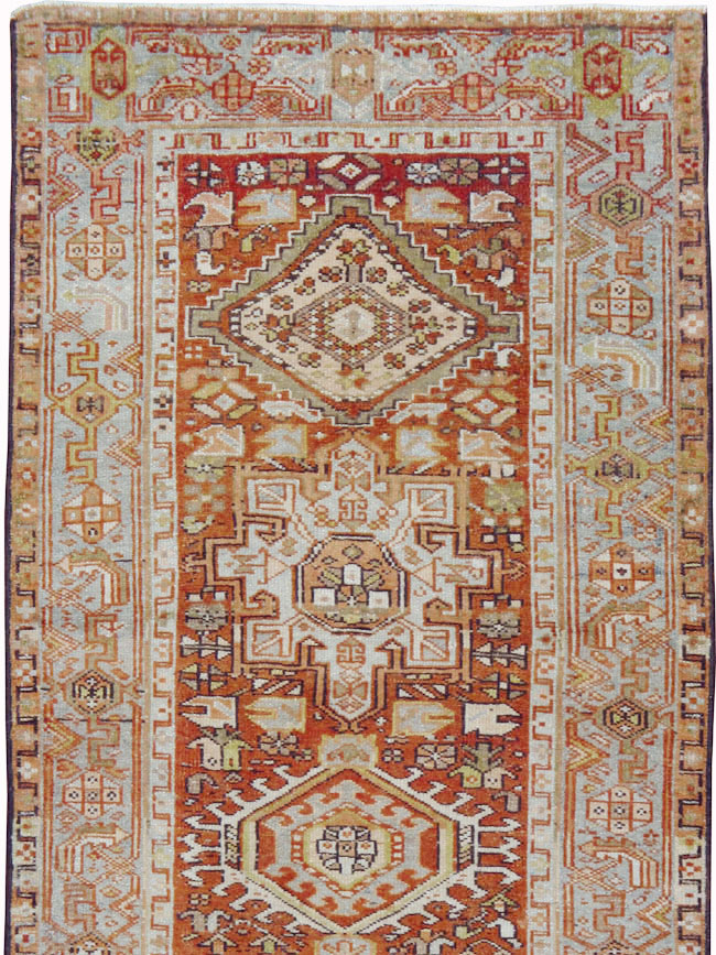 Vintage Persian Karajeh Runner, No.20447 - Gsblank