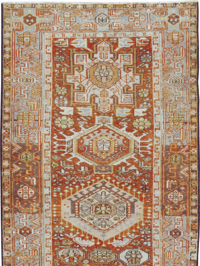 Vintage Persian Karajeh Runner, No.20447 - Gsblank