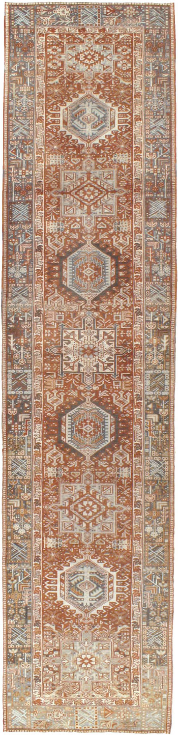 Vintage Persian Karajeh Runner, No.20449 - Gsblank