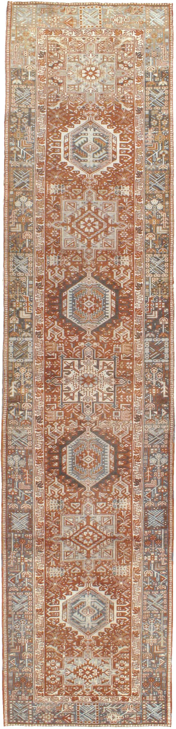 Vintage Persian Karajeh Runner, No.20449 - Gsblank