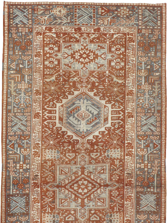 Vintage Persian Karajeh Runner, No.20449 - Gsblank