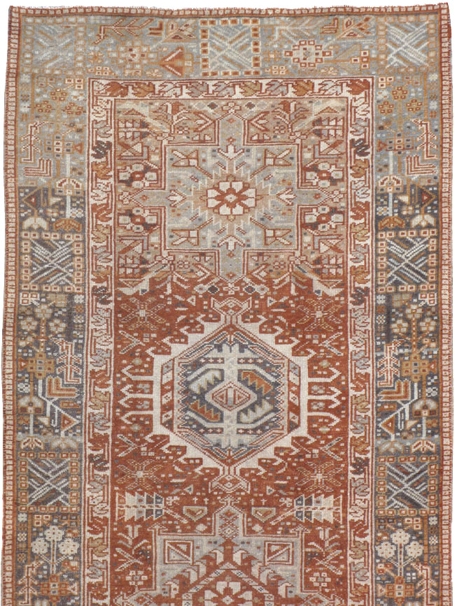 Vintage Persian Karajeh Runner, No.20449 - Gsblank