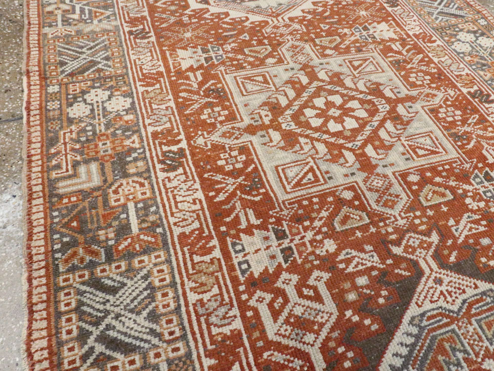 Vintage Persian Karajeh Runner, No.20449 - Gsblank