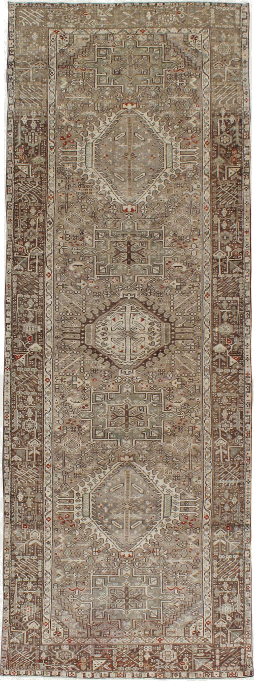 Vintage Persian Karajeh Runner, No.20450 - Gsblank