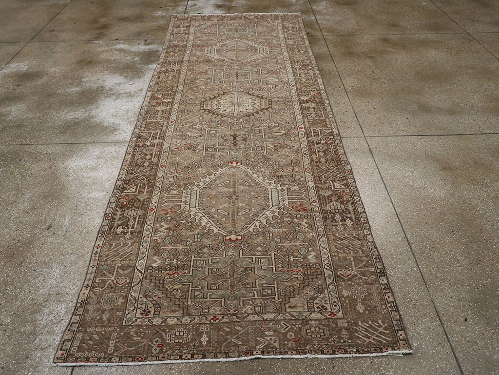 Vintage Persian Karajeh Runner, No.20450 - Gsblank
