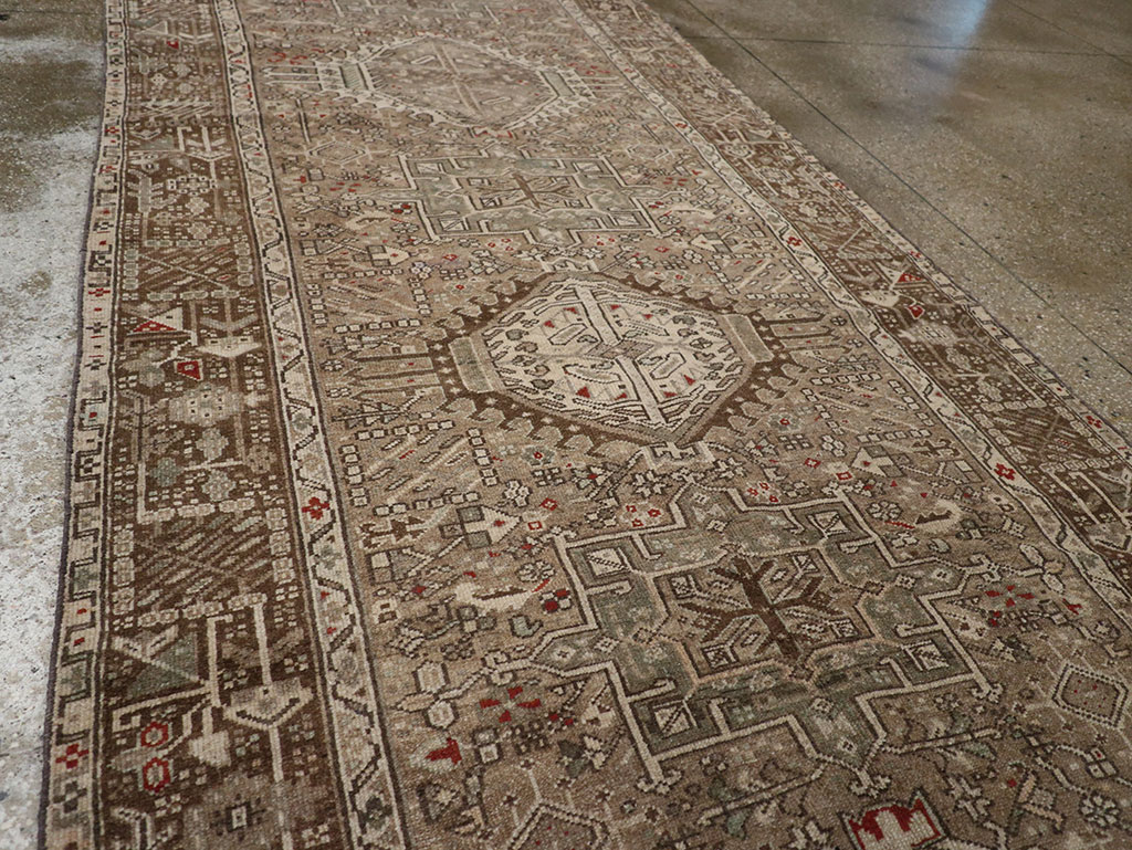 Vintage Persian Karajeh Runner, No.20450 - Gsblank